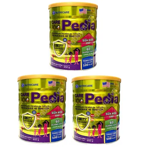 Cách Pha Sữa Care 100 Gold