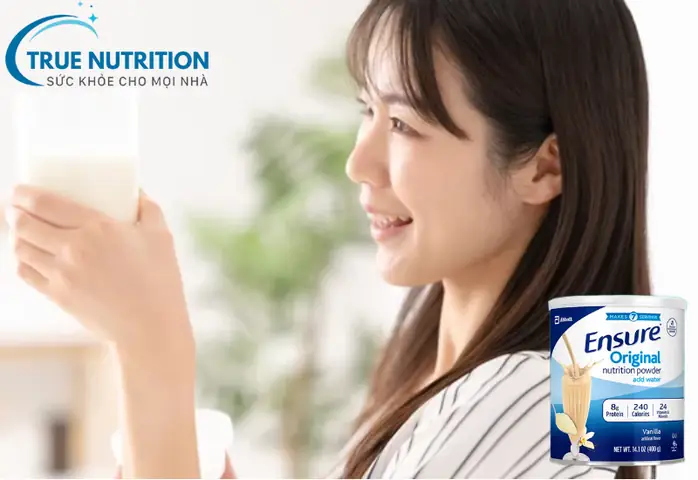 Cách Pha Sữa Ensure Nutrition Powder
