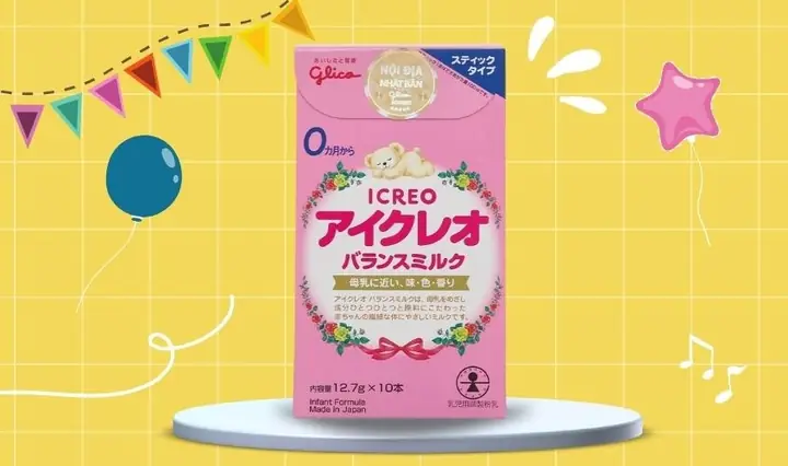 Cách Pha Sữa Glico Của Nhật