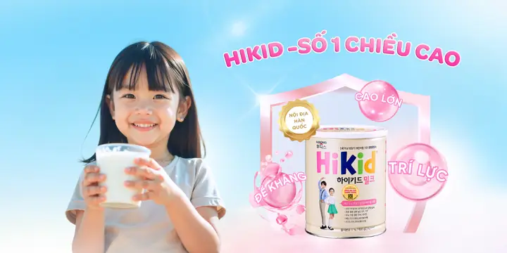 Cách Pha Sữa Hikid Nội Địa Hàn