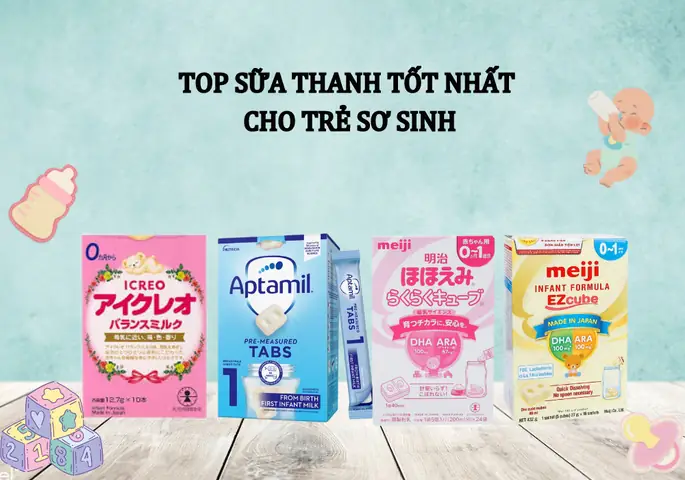 Cách Pha Sữa Thanh Của Nhật Cho Trẻ Sơ Sinh