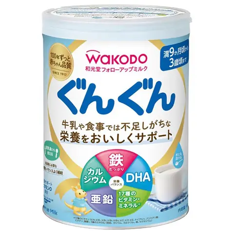 Cách Pha Sữa Wakodo Số 3
