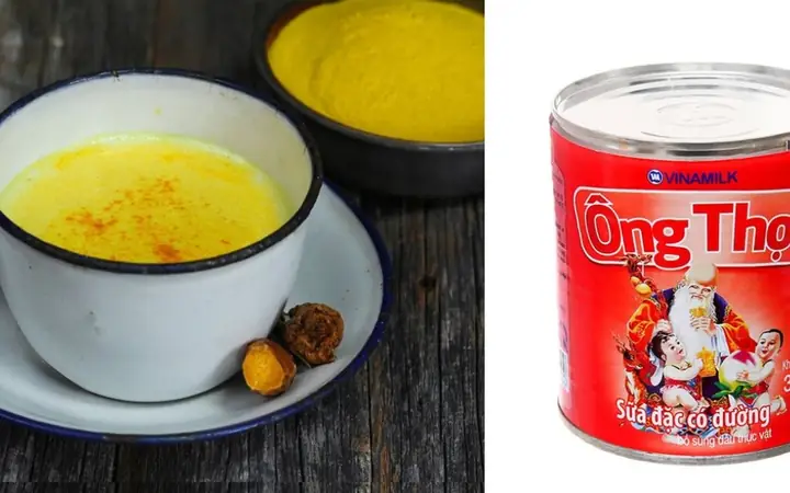Cách Pha Tinh Bột Nghệ Với Sữa Ông Thọ