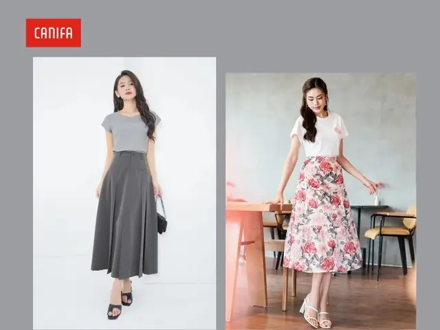Cách Phối Chân Váy Cho Be