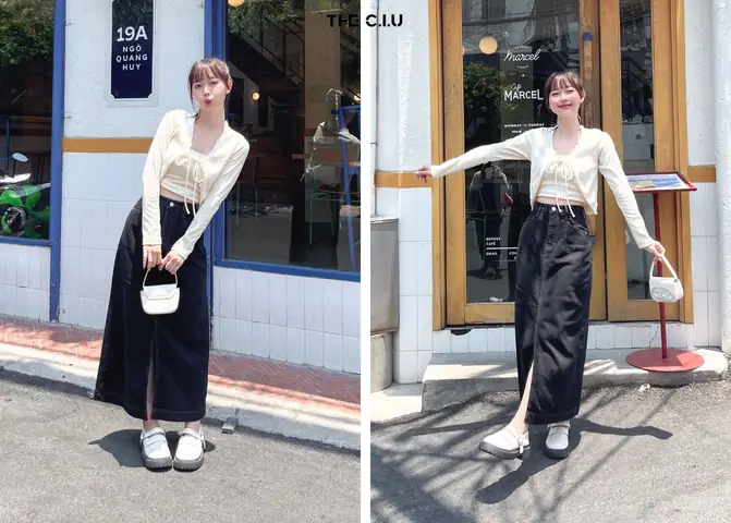 Cách Phối Chân Váy Cho Be