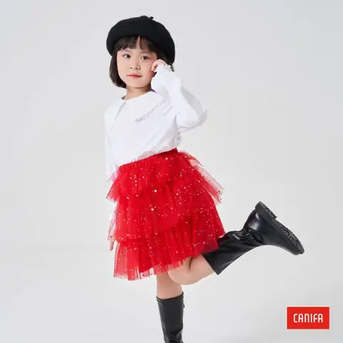 Cách Phối Chân Váy Cho Be
