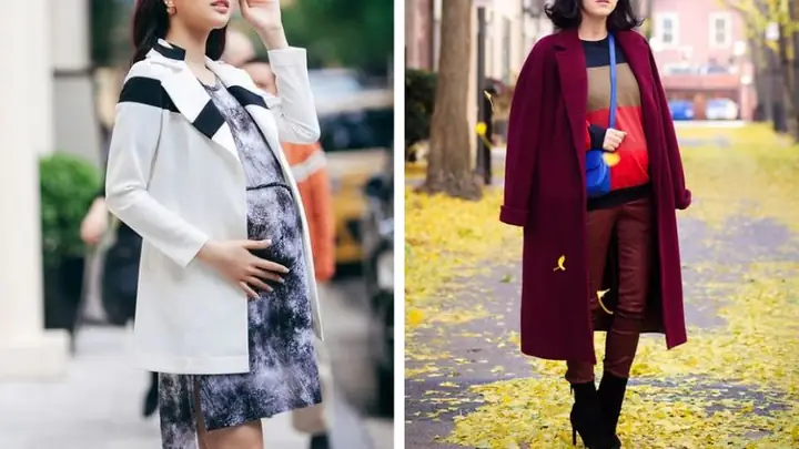Cách Phối Đồ Cho Bà Bầu Mùa Đông