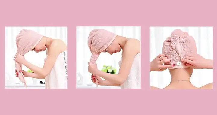 Cách Quấn Khăn Tắm Trên Đầu Cho Bé