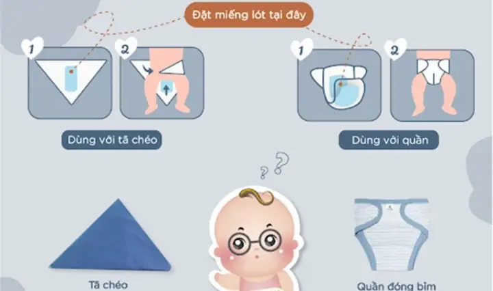 Cách Quấn Tã Chéo Cho Con