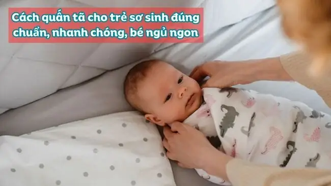 Cach Quan Ta Cho Tre So Sinh
