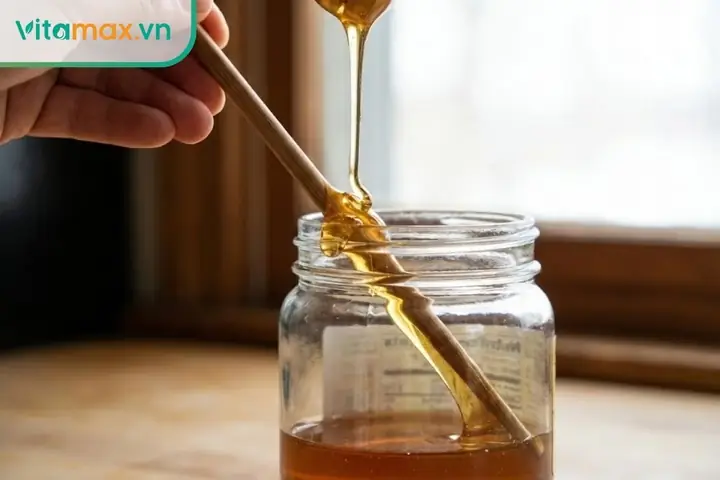 Cách Rót Mật Ong Không Bị Bọt