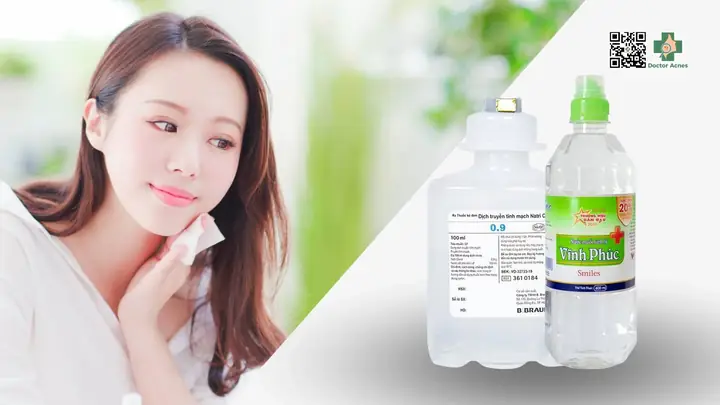 Cách Rửa Mặt Bằng Muối Sinh Lý