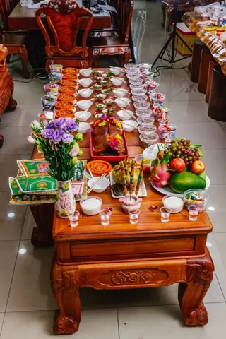 Cách Sắp Xếp Mâm Cúng Đầy Tháng