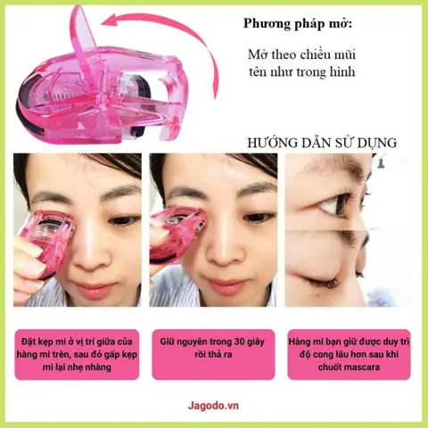 Cách Sử Dụng Bấm Mi Nhật