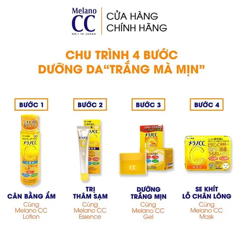 Cách Sử Dụng Bộ Sản Phẩm Melano Cc