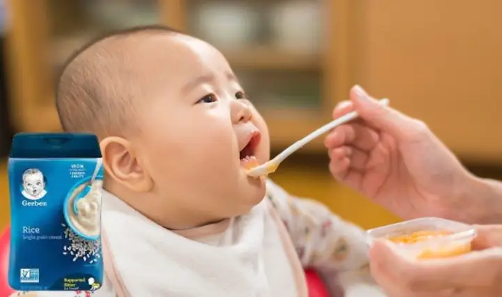 Cách Sử Dụng Bột Ăn Dặm Gerber Rice Cereal