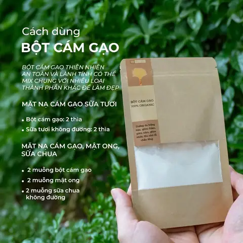 Cách Sử Dụng Bột Cám Gạo Sữa