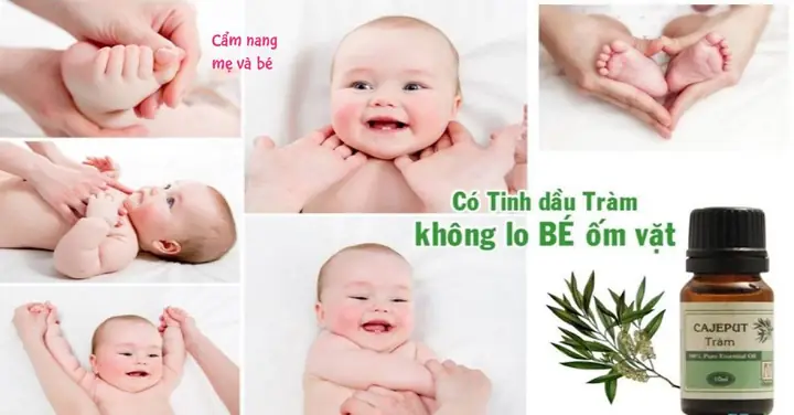 Cách Sử Dụng Dầu Tràm Cho Bé Sơ Sinh