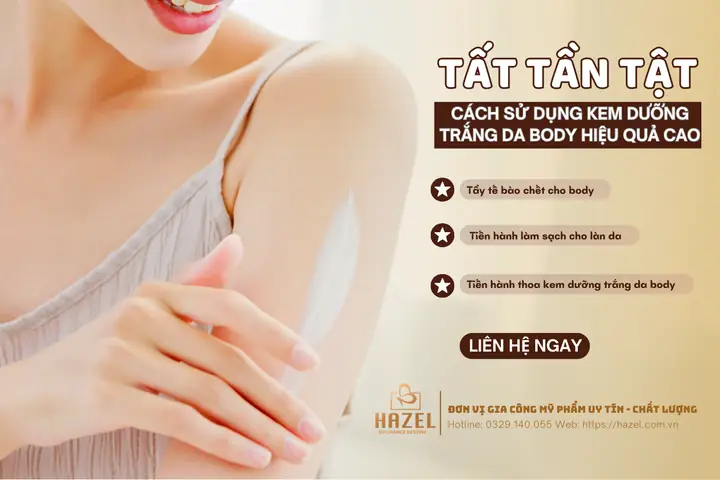Cách Sử Dụng Kem Trắng Da