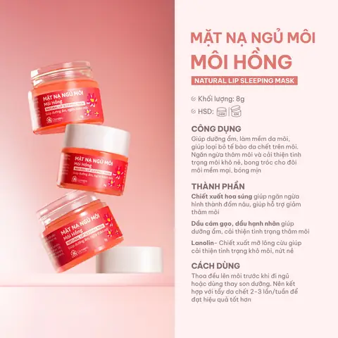 Cách Sử Dụng Mặt Nạ Ngủ Môi