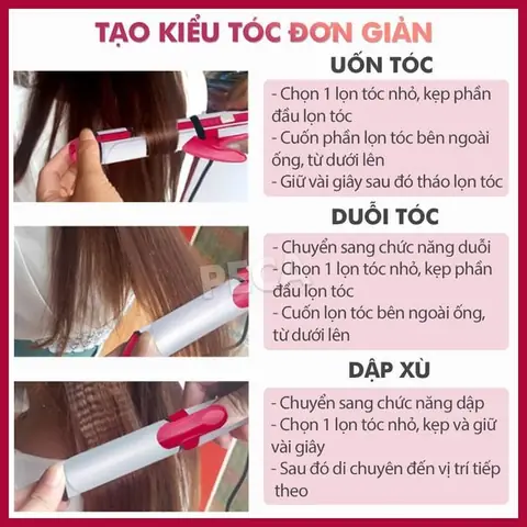 Cách Sử Dụng Máy Làm Tóc