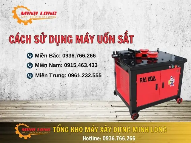 Cách Sử Dụng Máy Uốn Lô Điện
