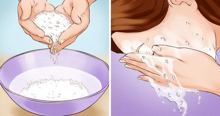 Cách Sử Dụng Nước Gạo Để Rửa Mặt