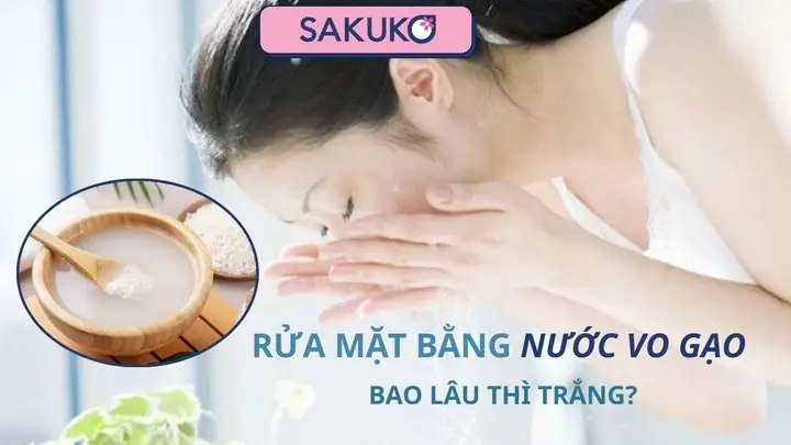 Cách Sử Dụng Nước Gạo Để Rửa Mặt