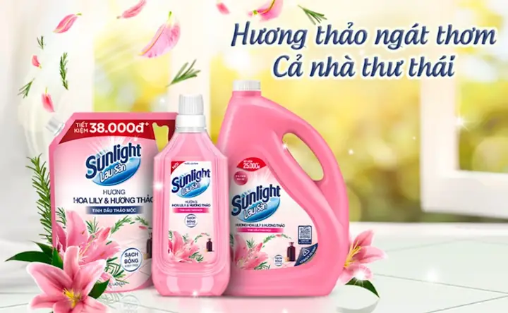 Cách Sử Dụng Nước Lau Nhà Sunlight