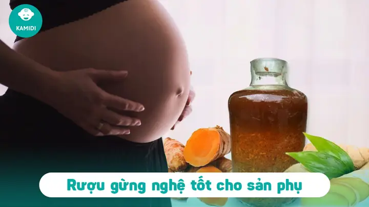 Cách Sử Dụng Rượu Nghệ Gừng Sau Sinh