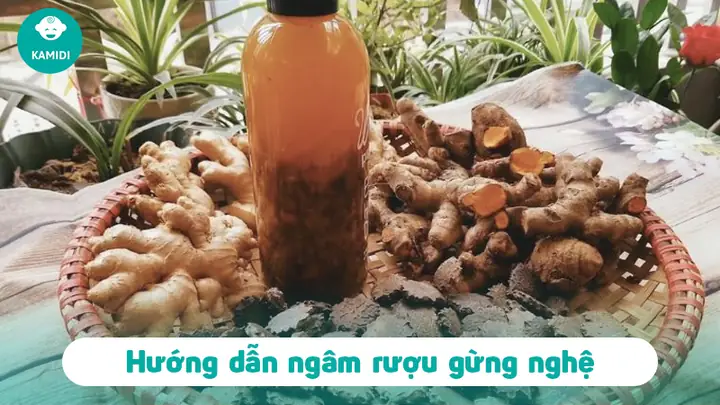 Cách Sử Dụng Rượu Nghệ Gừng Sau Sinh