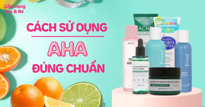 Cách Sử Dụng Serum Aha Bha Pha