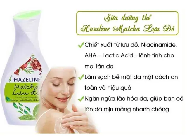 Cách Sử Dụng Sữa Dưỡng Thể Hazeline