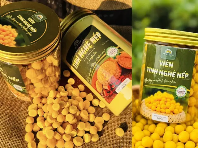 Cách Sử Dụng Viên Tinh Bột Nghệ