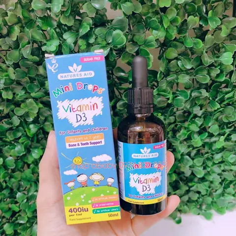 Cách Sử Dụng Vitamin D3 Drops Natures Aid