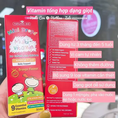 Cách Sử Dụng Vitamin D3 Drops Natures Aid