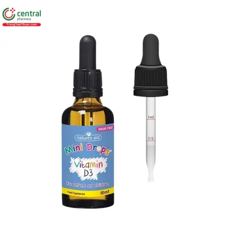 Cách Sử Dụng Vitamin D3 Drops Natures Aid