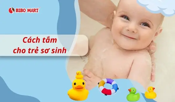 Cách Tắm Cho Trẻ Sơ Sinh Tai Nha