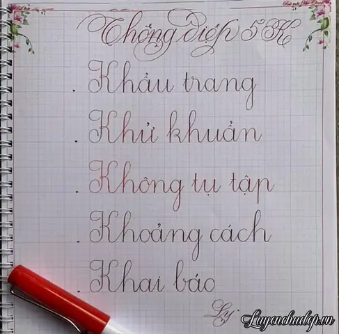Cách Tập Cho Bé Viết Chữ Đẹp