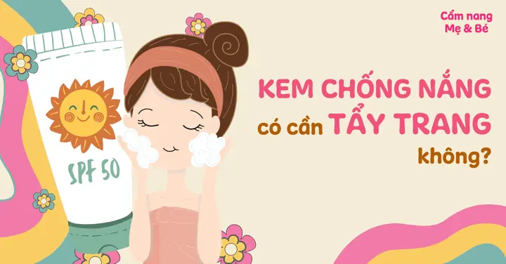Cách Tẩy Kem Chống Nắng Trên Mặt