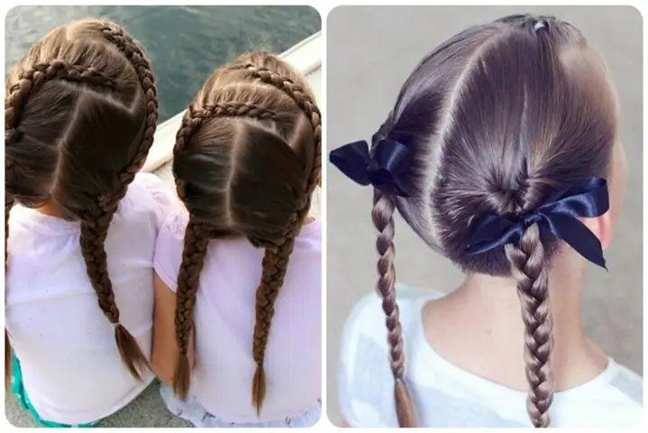 Cách Thắt Bím Tóc Cho Bé Gái