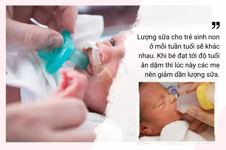 Cách Tính Lượng Sữa Cho Trẻ Sinh Non