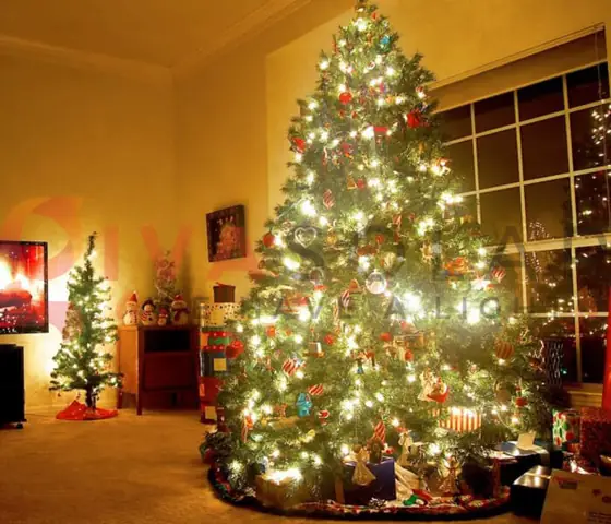 Cách Trang Trí Đèn Cây Thông Noel