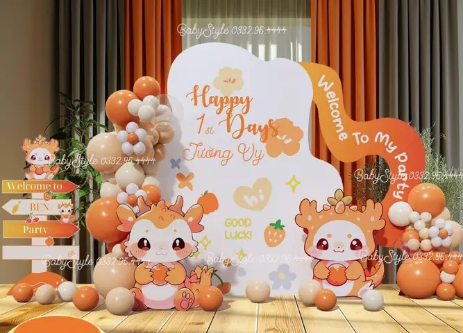 Cách Trang Trí Sinh Nhật Cho Bé Trai 1 Tuổi