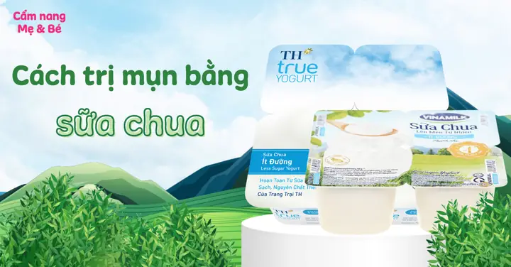 Cách Trị Mụn Bằng Sữa Chua