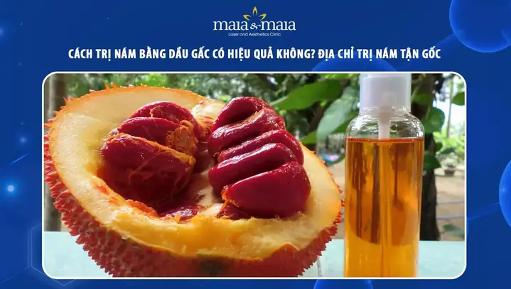 Cách Trị Nám Bằng Quả Gấc