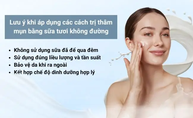 Cách Trị Tàn Nhang Bằng Sữa Tươi Không Đường