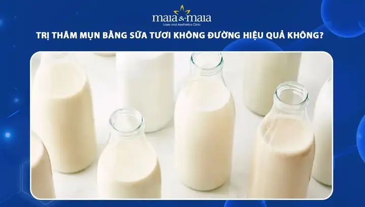 Cách Trị Tàn Nhang Bằng Sữa Tươi Không Đường