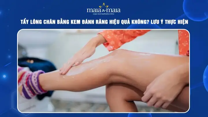 Cách Triệt Lông Chân Bằng Kem Đánh Răng