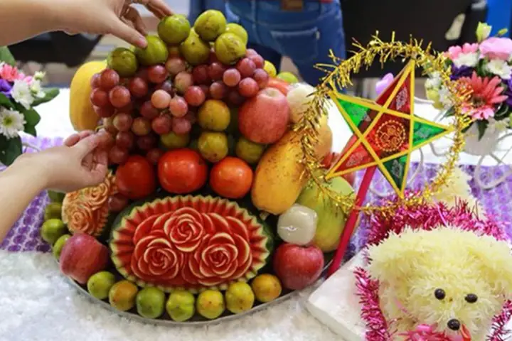 Cách Trình Bày Mâm Ngũ Quả Trung Thu